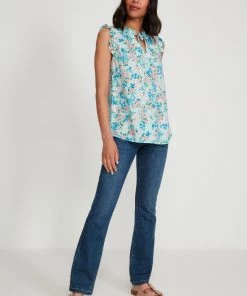 M&Co Green Ditsy Floral Shell Top -M&Co Sales Shop unnamed file 1567 scaled