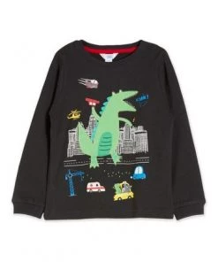 M&Co Grey Monster In The City T-Shirt -M&Co Sales Shop unnamed file 158