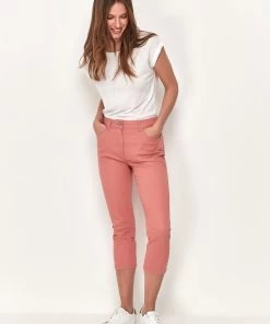 M&Co Petite Red Super Soft Slim Cropped Jeans 10 M&Co Petite Red Super Soft Slim Cropped Jeans -M&Co Sales Shop unnamed file 1587 scaled