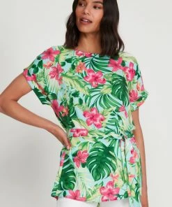 M&Co Green Tropical Print Shell Top -M&Co Sales Shop unnamed file 1594 scaled