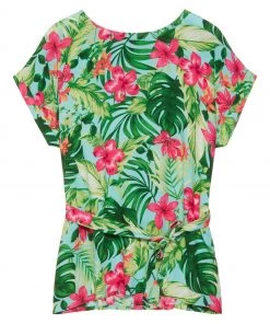 M&Co Green Tropical Print Shell Top -M&Co Sales Shop unnamed file 1595 scaled
