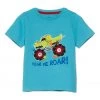 M&Co Blue Short Sleeve Roar Truck T-Shirt