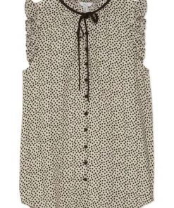 M&Co White Spot Shell Top -M&Co Sales Shop unnamed file 1607