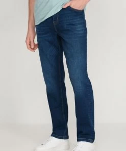 M&Co Blue Dark Wash Straight Leg Jeans