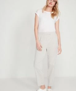 M&Co Cream Stripe Straight Leg Trousers -M&Co Sales Shop unnamed file 1635 scaled