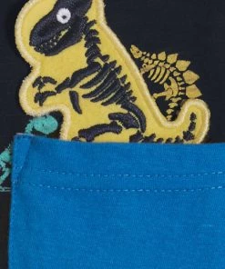 M&Co Blue Dinosaur 3D Pocket T-Shirt -M&Co Sales Shop unnamed file 164 scaled