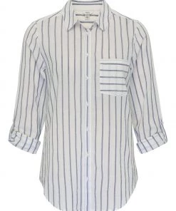 M&Co White Wide Stripe Shirt -M&Co Sales Shop unnamed file 1654 scaled