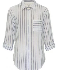 M&Co White Wide Stripe Shirt -M&Co Sales Shop unnamed file 1655