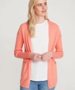 M&Co Pink Lightweight Knitted Cardigan