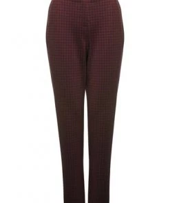 M&Co Red Check Slim Leg Trousers -M&Co Sales Shop unnamed file 1737
