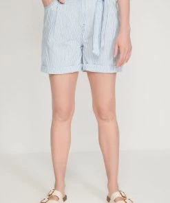 M&Co Blue Stripe Denim Shorts -M&Co Sales Shop unnamed file 1747 scaled