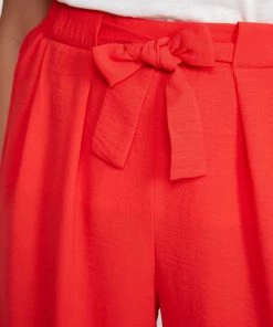 M&Co Red Tie Front Crop Culottes Trousers -M&Co Sales Shop unnamed file 1759 scaled