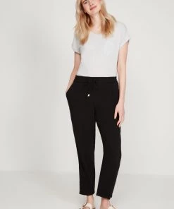 M&Co Black Linen Joggers -M&Co Sales Shop unnamed file 1779 scaled