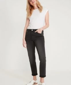 M&Co Grey Slim Leg Boyfriend Jeans