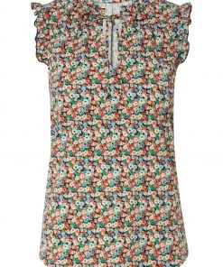 M&Co Petite Orange Ditsy Floral Top -M&Co Sales Shop unnamed file 1807 scaled