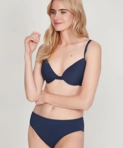 M&Co Orange Textured Mid Rise Bikini Bottom -M&Co Sales Shop unnamed file 1857 scaled