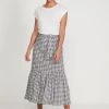 M&Co Black Gingham Tiered Midi Skirt -M&Co Sales Shop unnamed file 1869 scaled