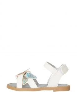 M&Co White G Butterfly Sandals
