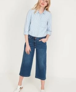 M&Co Blue Stripe Denim Shirt -M&Co Sales Shop unnamed file 1898 scaled