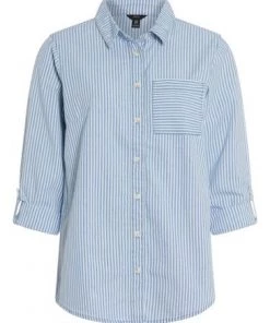 M&Co Blue Stripe Denim Shirt -M&Co Sales Shop unnamed file 1901