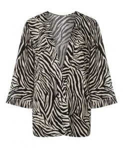 M&Co Black Zebra Print Kimono -M&Co Sales Shop unnamed file 1908