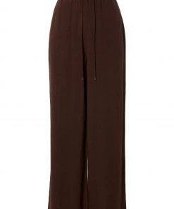 M&Co Brown Linen Wide Leg Trousers -M&Co Sales Shop unnamed file 1916 scaled