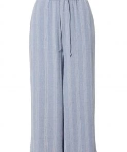 M&Co Blue Crinkle Culotte Trousers -M&Co Sales Shop unnamed file 1921 scaled