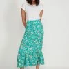 M&Co Green Floral Button Midi Skirt -M&Co Sales Shop unnamed file 1924 scaled