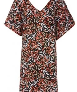 M&Co Orange Animal Markings Kaftan -M&Co Sales Shop unnamed file 1934