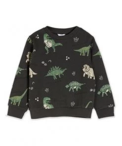 M&Co Grey Dino Crew Sweatshirt -M&Co Sales Shop unnamed file 1946