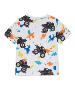 M&Co White Truck Splatter T-Shirt -M&Co Sales Shop unnamed file 195 scaled