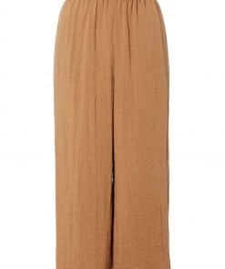 M&Co Brown Crinkle Culotte Trousers -M&Co Sales Shop unnamed file 1971 scaled