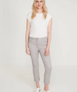 M&Co Grey Supersoft Cropped Jeans