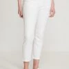 M&Co White Slim Leg Boyfriend Jeans