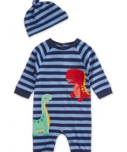 M&Co Dino Striped Romper With Hat -M&Co Sales Shop unnamed file 2057