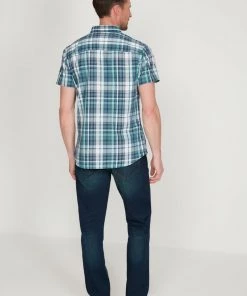 M&Co Teal Check Shirt -M&Co Sales Shop unnamed file 2060 scaled