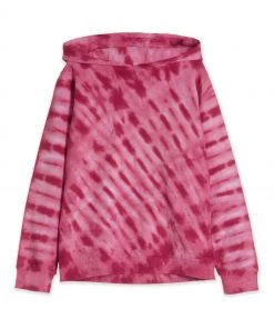 M&Co Raspberry Tie Dye Hoodie