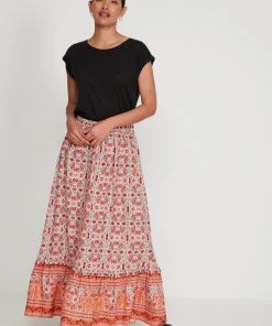 M&Co Pink Tile Print Midi Skirt -M&Co Sales Shop unnamed file 2113 scaled
