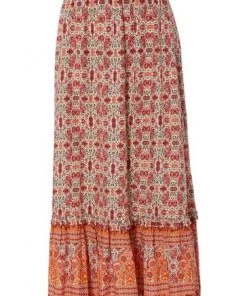 M&Co Pink Tile Print Midi Skirt -M&Co Sales Shop unnamed file 2115
