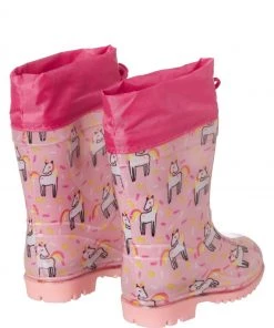 M&Co Pink Unicorn Toggle Wellies -M&Co Sales Shop unnamed file 2132 scaled