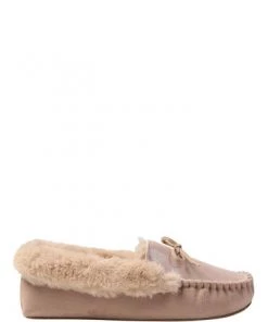 M&Co Pink Metallic Moccasin Slippers -M&Co Sales Shop unnamed file 2136