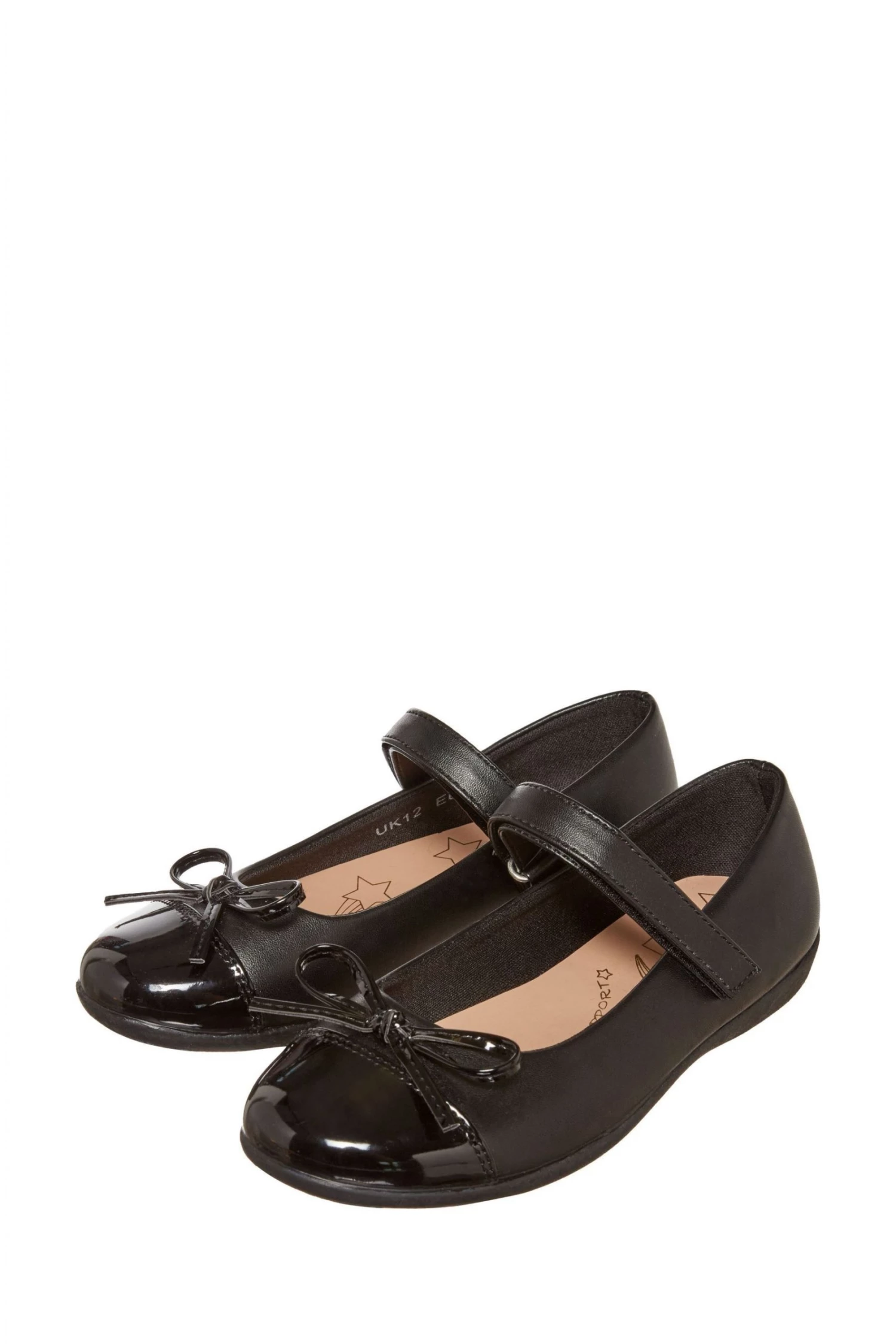 M&Co Black Ballerina Shoes 4 M&Co Black Ballerina Shoes - Image 2