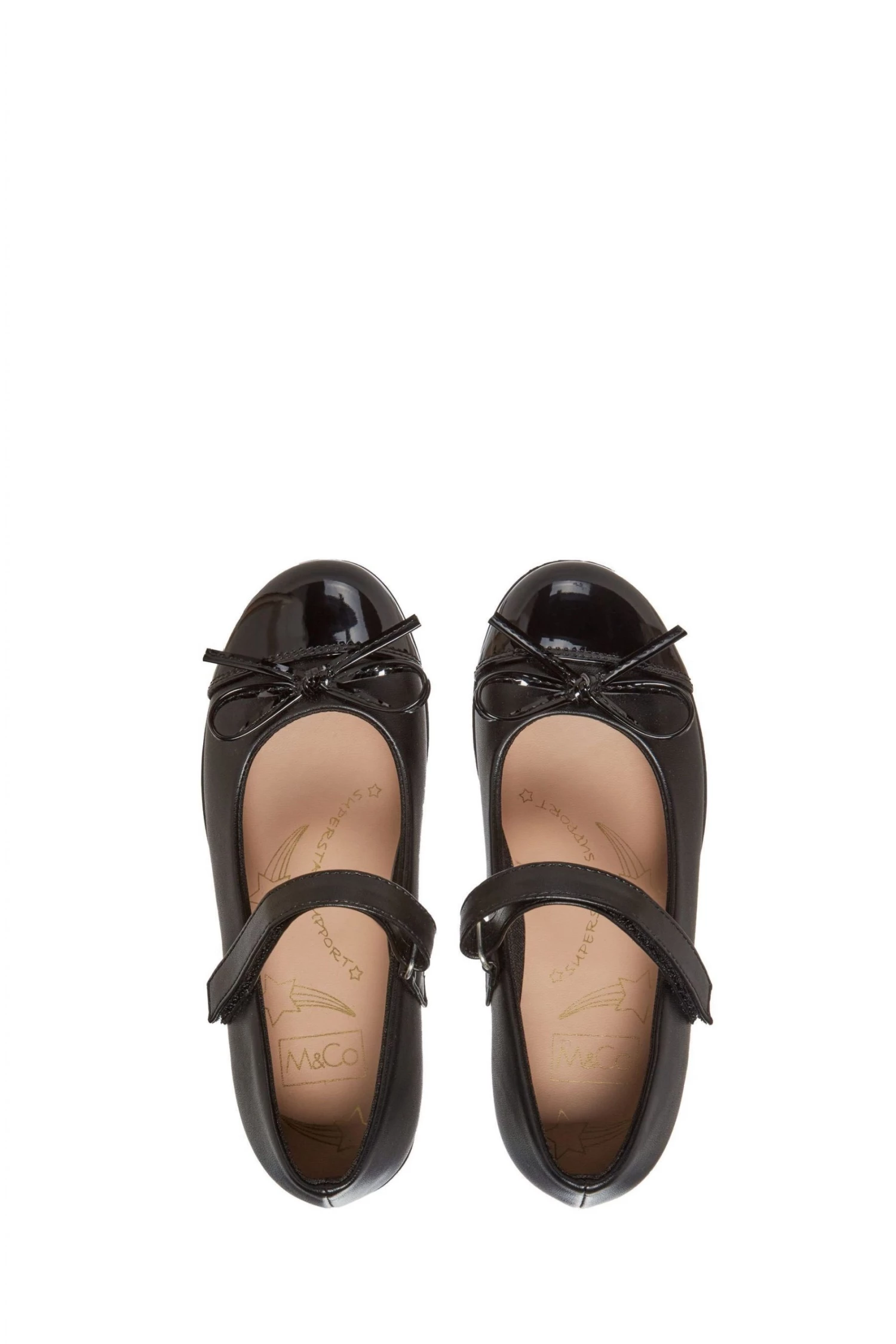 M&Co Black Ballerina Shoes 5 M&Co Black Ballerina Shoes - Image 3