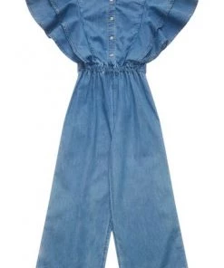 M&Co Blue Frill Jumpsuit -M&Co Sales Shop unnamed file 2176