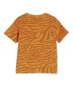 M&Co Orange Tiger Face T-Shirt -M&Co Sales Shop unnamed file 221 scaled