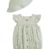M&Co Mint Green Floral Romper Hat Set -M&Co Sales Shop unnamed file 2229 scaled