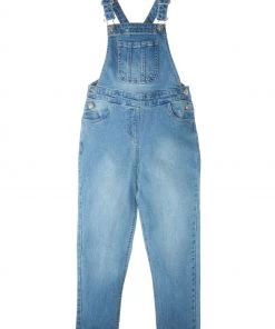 M&Co Blue Denim Dungarees