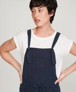 M&Co Petite Blue Tencel Dungarees -M&Co Sales Shop unnamed file 2262 scaled