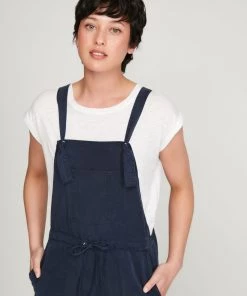 M&Co Petite Blue Tencel Dungarees -M&Co Sales Shop unnamed file 2263 scaled