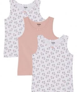 M&Co Pink Vest 3 Pack